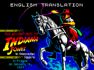 English Translation of The Adventures of Indiana Jones in Wenceslas Square in Prague on January 16, 1989 (1989)
